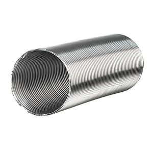 Tub flexibil hota evacuare, aluminiu, 150 mm x 1-3 m, argintiu