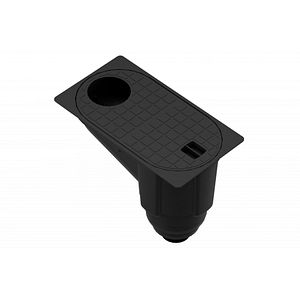 Kit camin PP burlan Negru D 110 A15 Vodaland