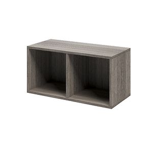 Corp de mobilier GoodHome Atomia, gri stejar, 37.5 x 75 x 35 cm