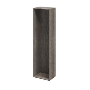 Corp de mobilier GoodHome Atomia, gri stejar, 187.5 x 50 x 35 cm