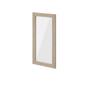 Usa dresing transparenta, sticla, stejar, 37 x 75 cm  GoodHome Atomia