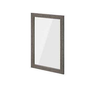Usa dresing transparenta, sticla, gri stejar, 50 x 75 cm  GoodHome Atomia