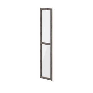 Usa dresing transparenta, sticla, gri  GoodHome Atomia