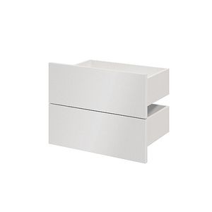 Sertar exterior, 35 x 50 cm, Alb set 2 bucati  GoodHome Atomia