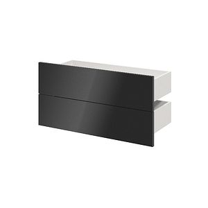 Sertar exterior, 35 x 75 cm, antracit, set 2 bucati  GoodHome Atomia