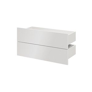 Sertar exterior, 35 x 75 cm, Alb set 2 bucati  GoodHome Atomia