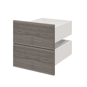 Sertar exterior, 45 x 37 cm Gri stejar 2 bucati  GoodHome Atomia