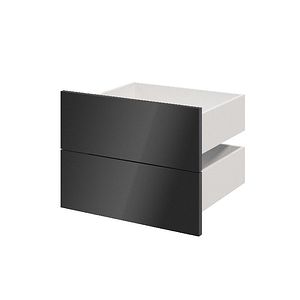 Sertar exterior, 45 x 50 cm, antracit, set 2 bucati  GoodHome Atomia