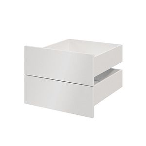 Sertar exterior, 58 x 50 cm, Alb set 2 bucati  GoodHome Atomia
