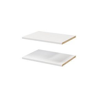 Pachet 2 rafturi, alb, 50 x 35 cm  GoodHome Atomia