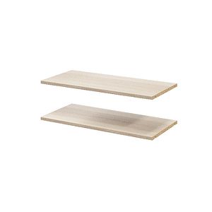 Pachet 2 rafturi, stejar, 75 x 35 cm  GoodHome Atomia