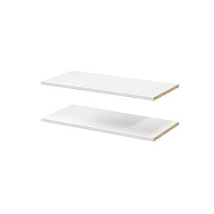 Pachet 2 rafturi, alb 75 x 35 cm  GoodHome Atomia
