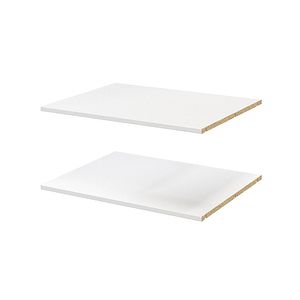 Pachet 2 rafturi, alb, 75 x 58 cm  GoodHome Atomia