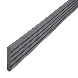 Profil de finisare GOODHOME Neva, compozit, 220 x 5.2 cm, gri antracit