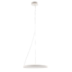 Lustra LED GoodHome Azagny, 25.5W, 2200lm, 3000K, alb