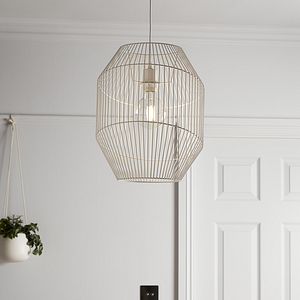 Lustra tip pendul, Alb, 42 W, 1 x E27  GoodHome Tsolma