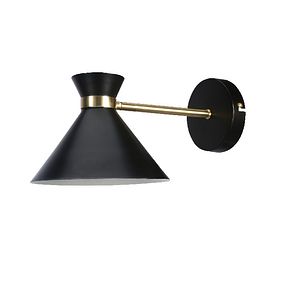 Aplica incandescenta GOODHOME Apennin, 28W, E27, IP20, negru