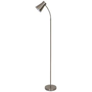 Lampadar Argintiu, E27, 10 W, 165 cm GoodHome Hentage