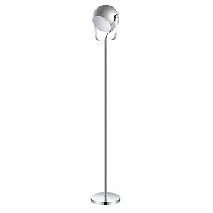 Lampadar GOODHOME Roccheta, 42W, E27, argintiu