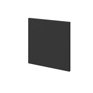 Front dresing GoodHome Atomia, gri inchis, mat, 37.2 x 37.2 cm