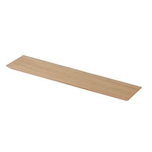 Polita raft pentru baie GOODHOME Avela, 12 x 60 cm, sarcina maxima 4 kg, lemn, maro