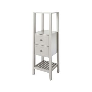 Coloana baie GoodHome Perma, 40.2 x 36.1 x 120 cm, taupe