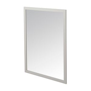 Oglinda baie GoodHome Perma, dreptunghiulara, 100 x 70 cm, gri
