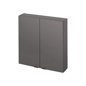 Dulap baie GoodHome Imandra, suspendat, 60 x 15 x 60 cm, taupe