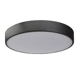 Plafoniera LED GOODHOME Wapta, 40W, 1200lm, intensitate reglabila, negru