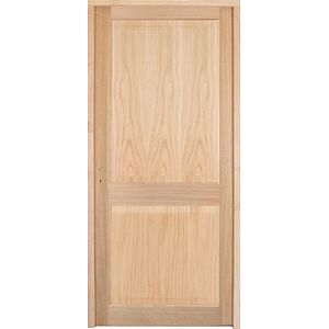 Usa interior GOODHOME Camargue, fara geam, dreapta, MDF, 68 x 203 cm, maro