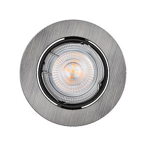 Set 10 spoturi LED, 3.9W, 230lm, 2700K, crom
