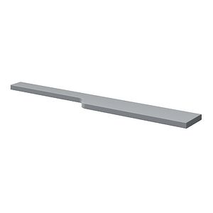 Raft baie GoodHome Himalia, MDF, 105 cm, gri mat