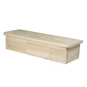 Kit treapta Fortia Rapallo, molid, 90 x 19.5 x 2.9 cm