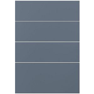 Front usa GOODHOME Alisma, MDF, 50 x 71.5 x 1.8 cm, albastru mat