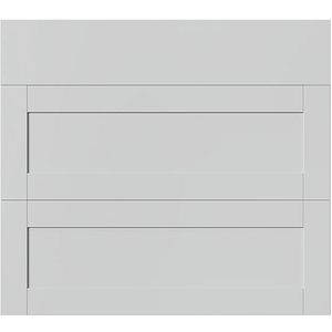 Front usa sertar GOODHOME Ashmead, 79.7 x 71.5 cm, gri mat