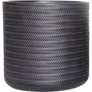 Ghiveci flori VERVE Rattan, D 43 cm, negru