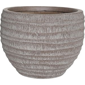 Ghiveci flori VERVE Wave, D 37 cm, maro