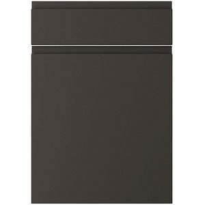 Front usa GOODHOME Garcinia, MDF, 50 x 71 x 1.8 cm, gri inchis