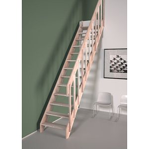 Balustrada scara, lemn, 3.86 m lungime  Sogem