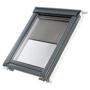 Roleta poliester Velux, 78 x 98 cm, gri