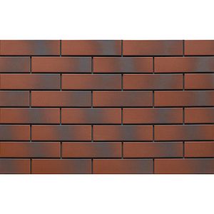 Placare fatada Klinker, 24.5 x 6.5 x 0.65 cm, caramiziu, 0.5 mp/cutie