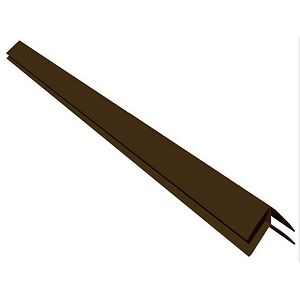 Profil colt universal lambriu, PVC, 300 x 1.2 cm Vilo