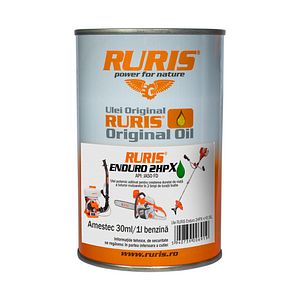 Ulei aditivat RURIS Jaso, Enduro 2hpX, motoare 2 timpi, 500ml