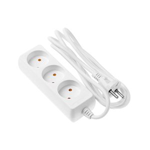 Prelungitor Frozen, 3 prize, 1.5 m, 10A, IP20, alb
