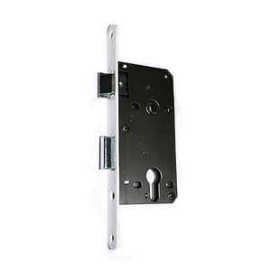 Broasca ingropata usa exterior YALE, 43x54 mm, cilindru, alb