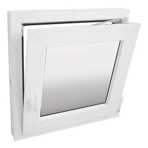 Fereastra termopan FENSTERWELT, PVC, 4 camere, 56 x 56 cm, deschidere oscilobatanta dreapta, alb