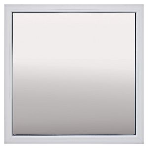 Fereastra termopan FENSTERWELT, PVC, 4 camere, 116 x 116 cm, deschidere fixa, alb