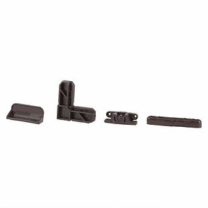 Set accesorii plasa insecte Alleymet, poliester, 4 bucati, maro