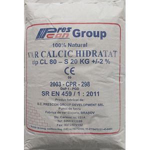Var calcic hidratat, 20 kg, CL 80 - S 20  Prescon Group
