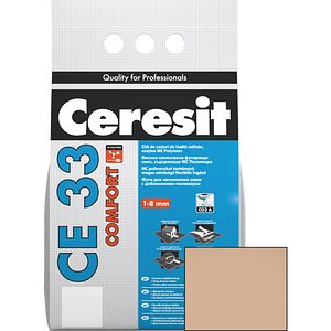Chit de rosturi gresie si faianta CERESIT CE33, Caramel, interior, 5 kg
